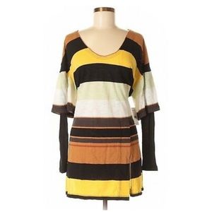 Free People/ We The Free Multicolored Striped Tunic Top — size S